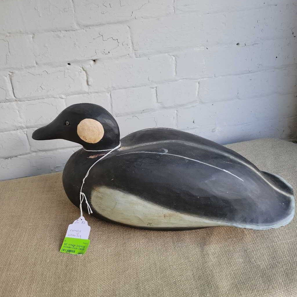 Vintage Large Working Wooden Duck Decoy (M2) 1000