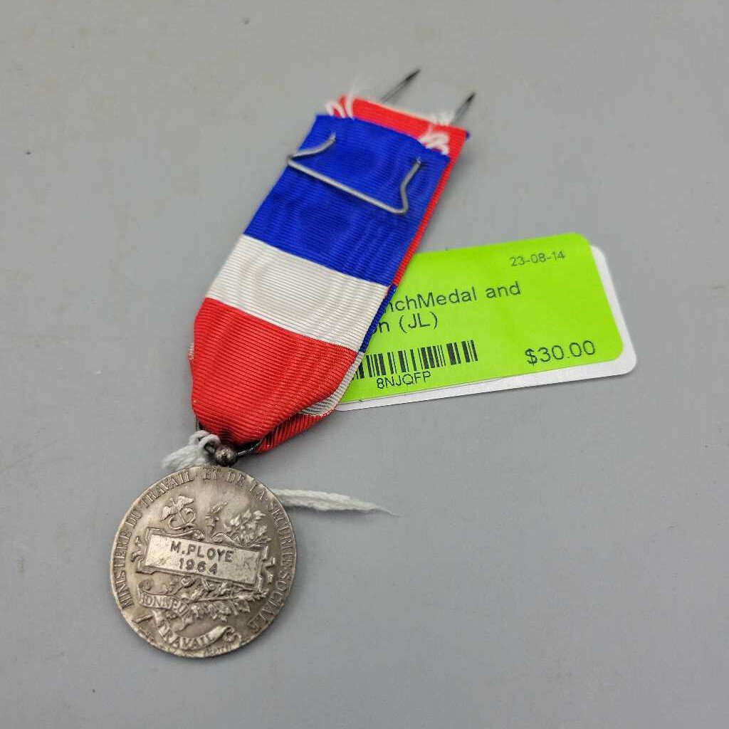 French Medal and Ribbon (JL)