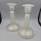 Frosted Glass Candle Holders (PR) (YVO) (308)