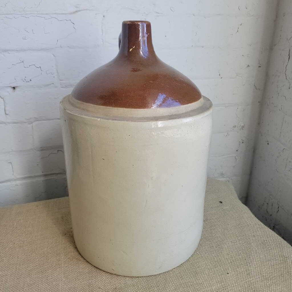 Two Tone Ceramic Moonshine Jug (OH)