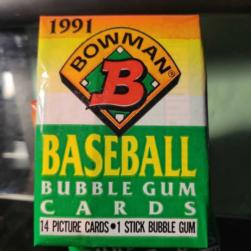 1991 Bowman Baseball 2 pack (JAS)