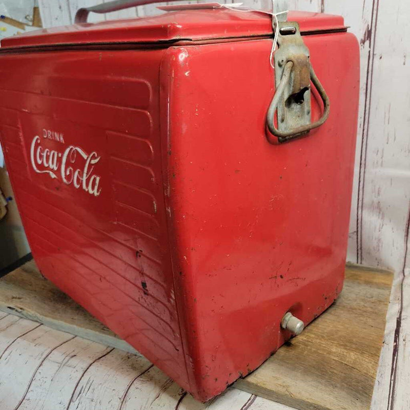 Coca Cola Cooler St Thomas metal 1955 (CAT) B329