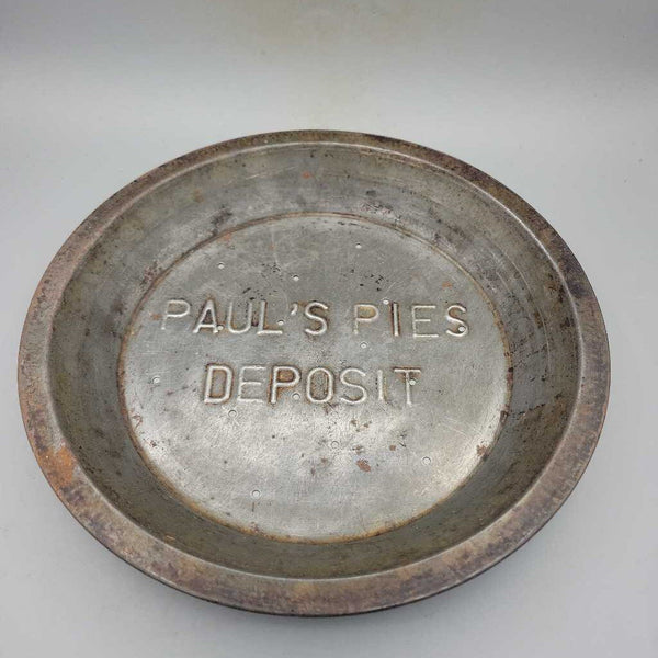 Vintage Bakeware Paul's Pies Deposit pan (JAS)