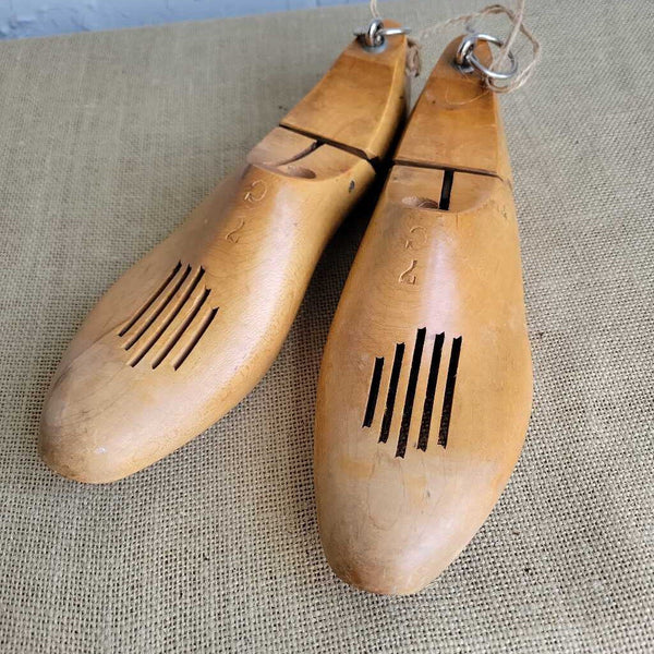 Industrial Wooden Shoe Forms (2) (OH)