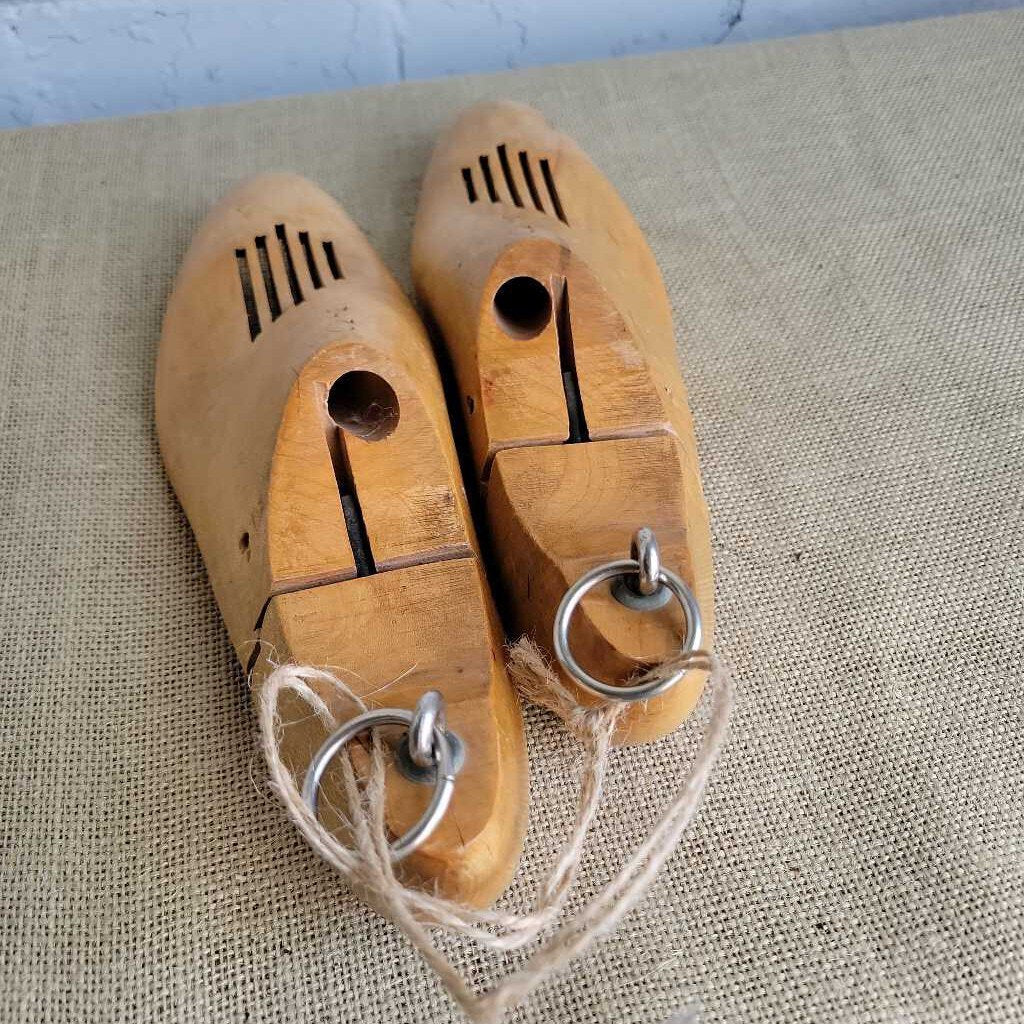 Industrial Wooden Shoe Forms (2) (OH)