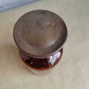 WDV 989 Amber Glass Pharmaceutical Bottle with lid and cork (K)