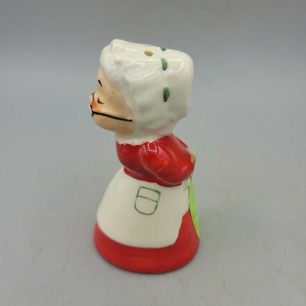 Single Kissing Mrs. Claus Shaker (JAS)