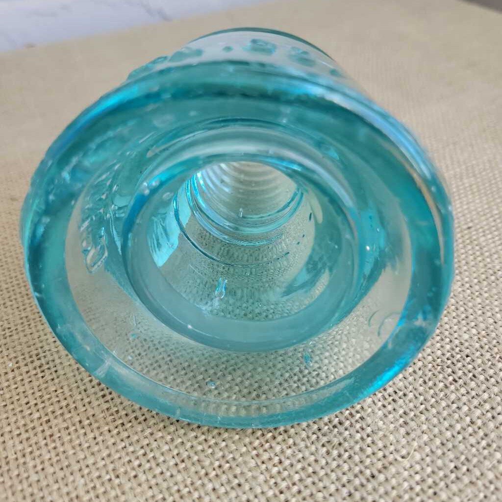 Glass Insulator C.N.W. Tel Co. (DR)