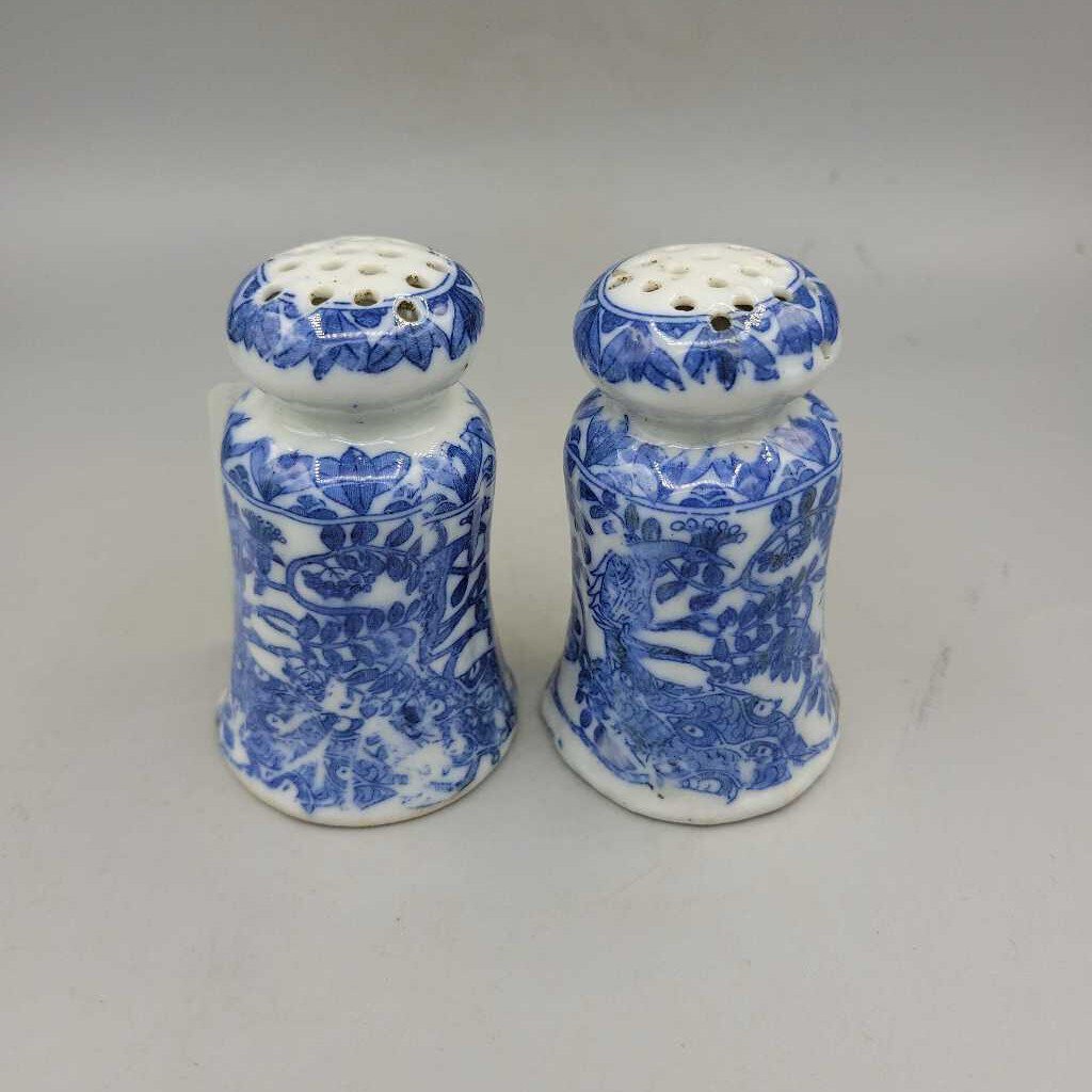 Blue and White Salt & Pepper (JAS)