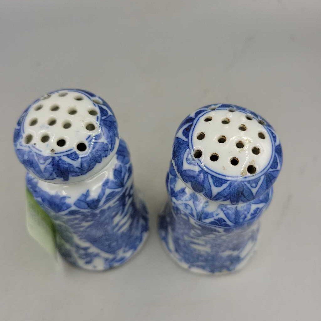 Blue and White Salt & Pepper (JAS)