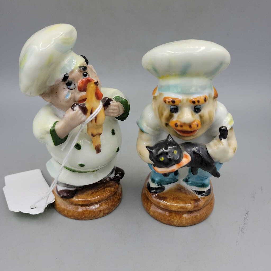 Vintage Chef Salt & Pepper (DEB)