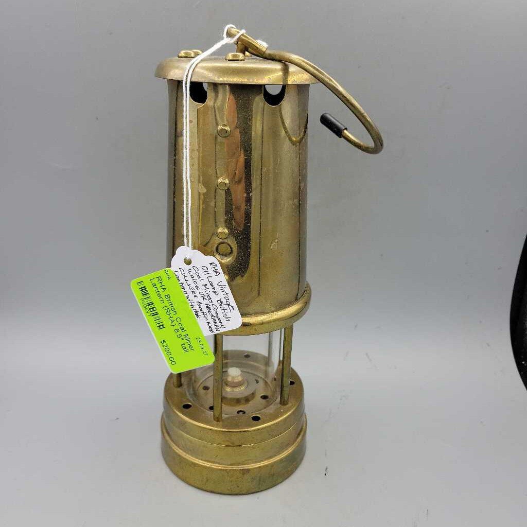 British Coal Miner Lantern (RHA)