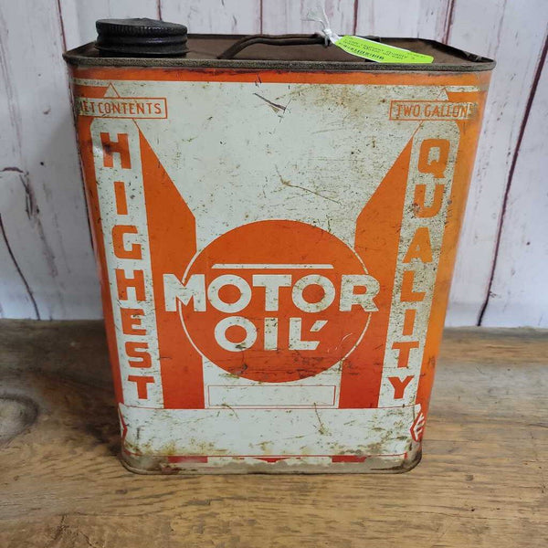 Highest Quality 2 gallon Motor oil can (LOR) 1323
