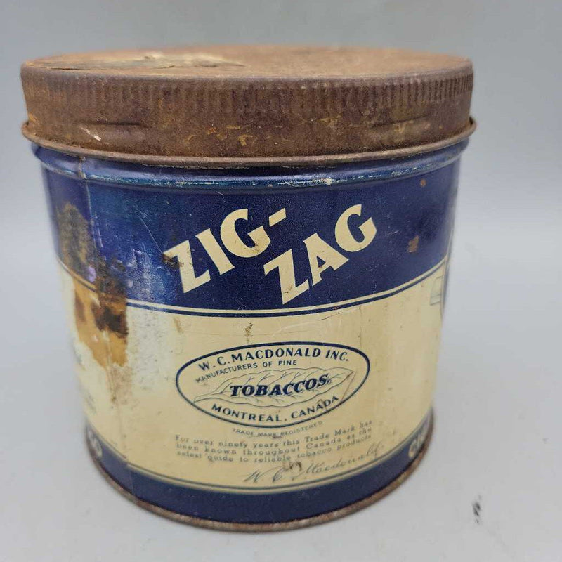 Zig Zag Mild Tobacco tin (JL)