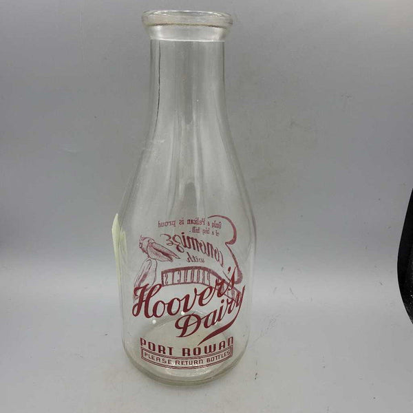 Hoover's Dairy Quart Bottle (Jef)