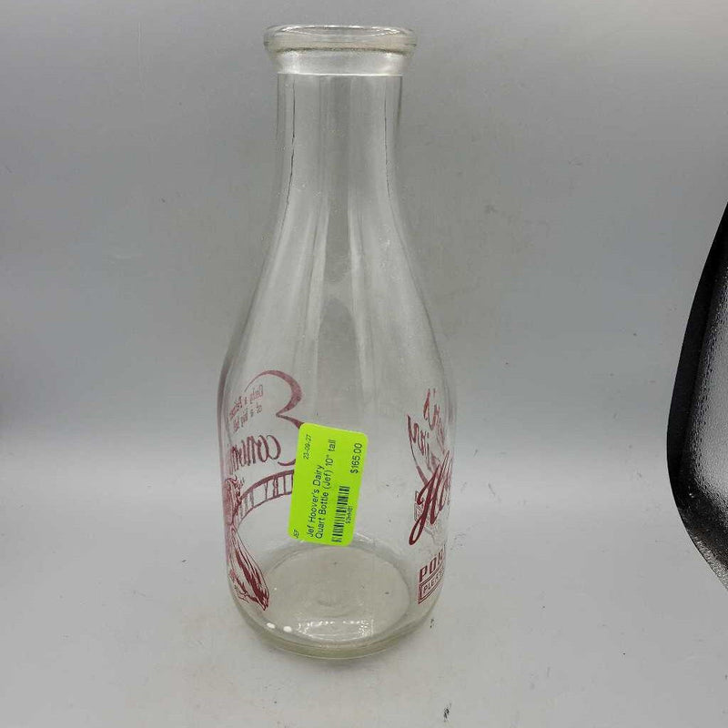 Hoover's Dairy Quart Bottle (Jef)