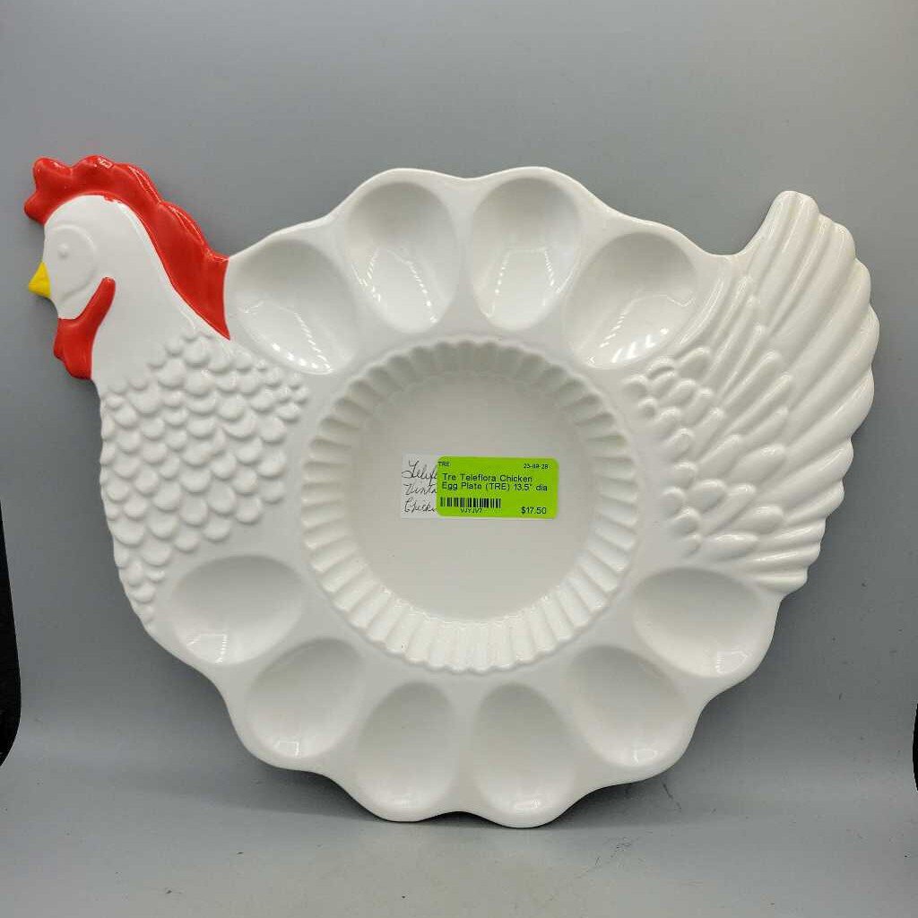 Teleflora Chicken Egg Plate (TRE)