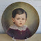 Victorian Oil Portrait of Boy Flue Cover S2024