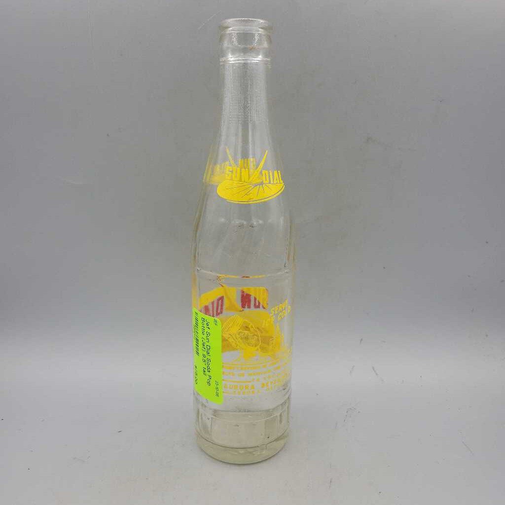 Sun Dial Soda Pop Bottle (Jef)