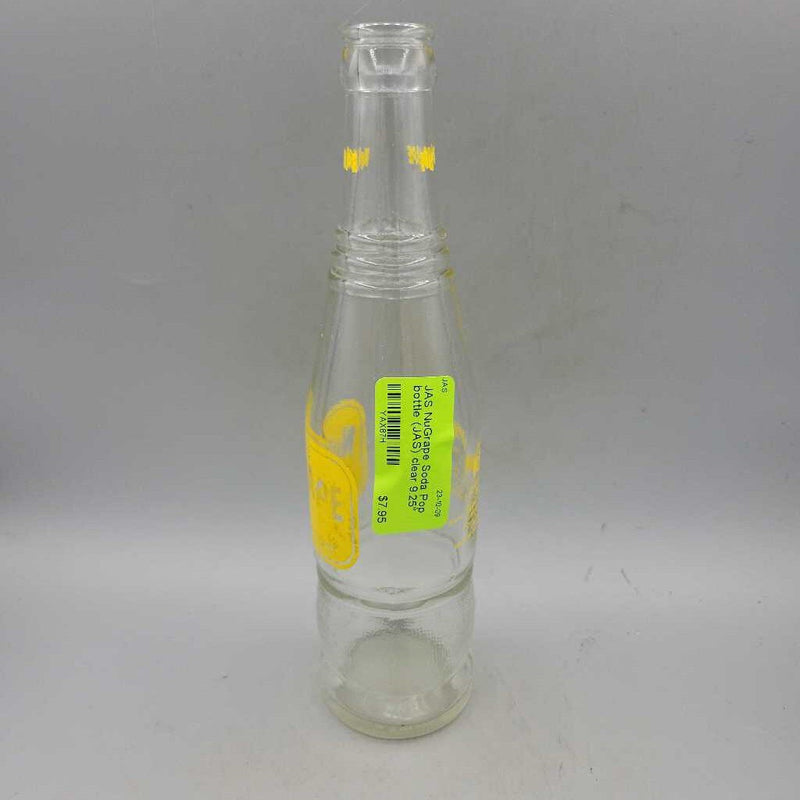 NuGrape Soda Pop bottle (JAS)