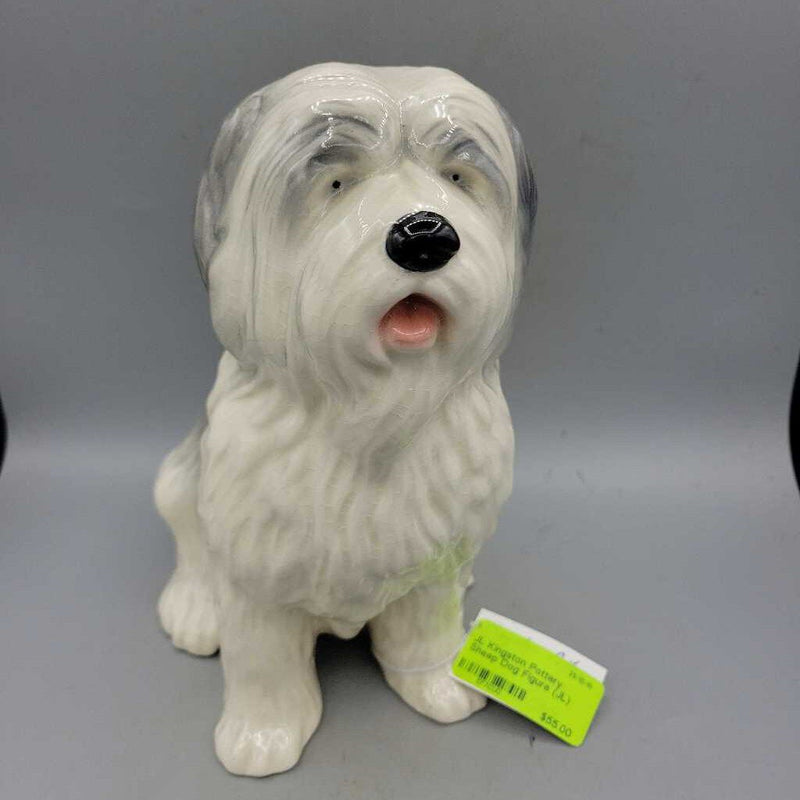 Kingston Pottery Sheep Dog Figure (JL)