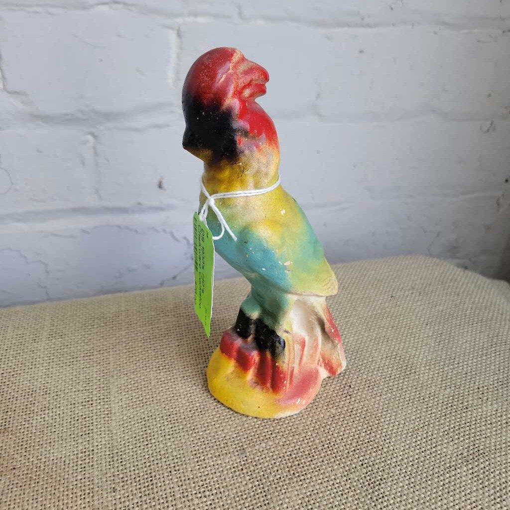 1930's /40"s Chalkware Cockatoo (DS) 1977