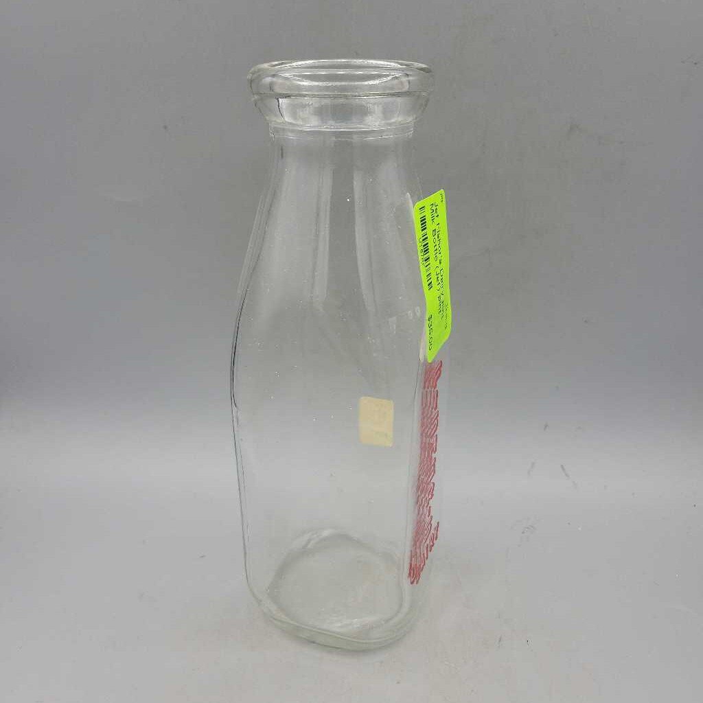 Fisher's Dairy pint Milk Bottle (Jef)