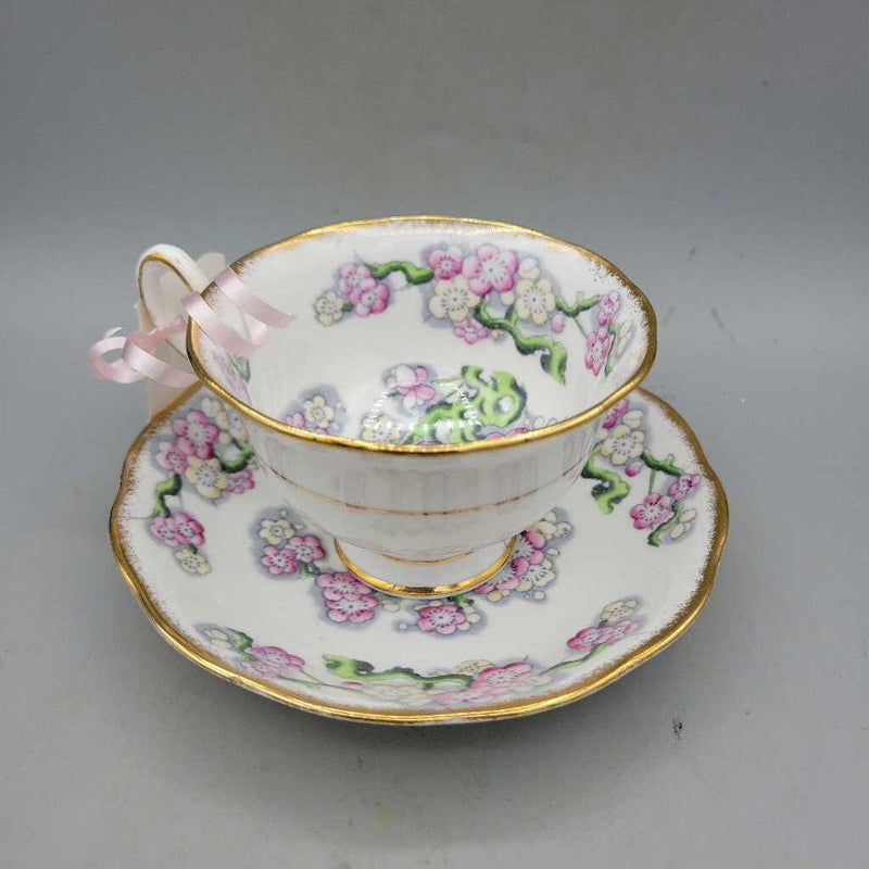 Royal albert Cup and Saucer "May Blossom" (TRE)