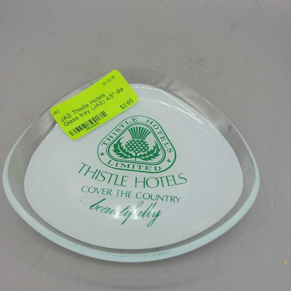 Thistle Hotels Glass tray (JAS)