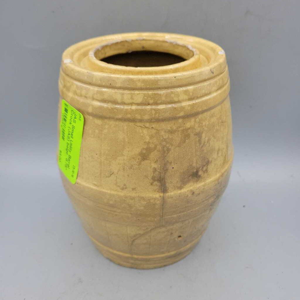 Small Utility Barrel Crock (JAS)