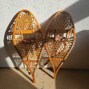 Canadian Huron Rawhide Snowshoes by Bastien Bros. 2063