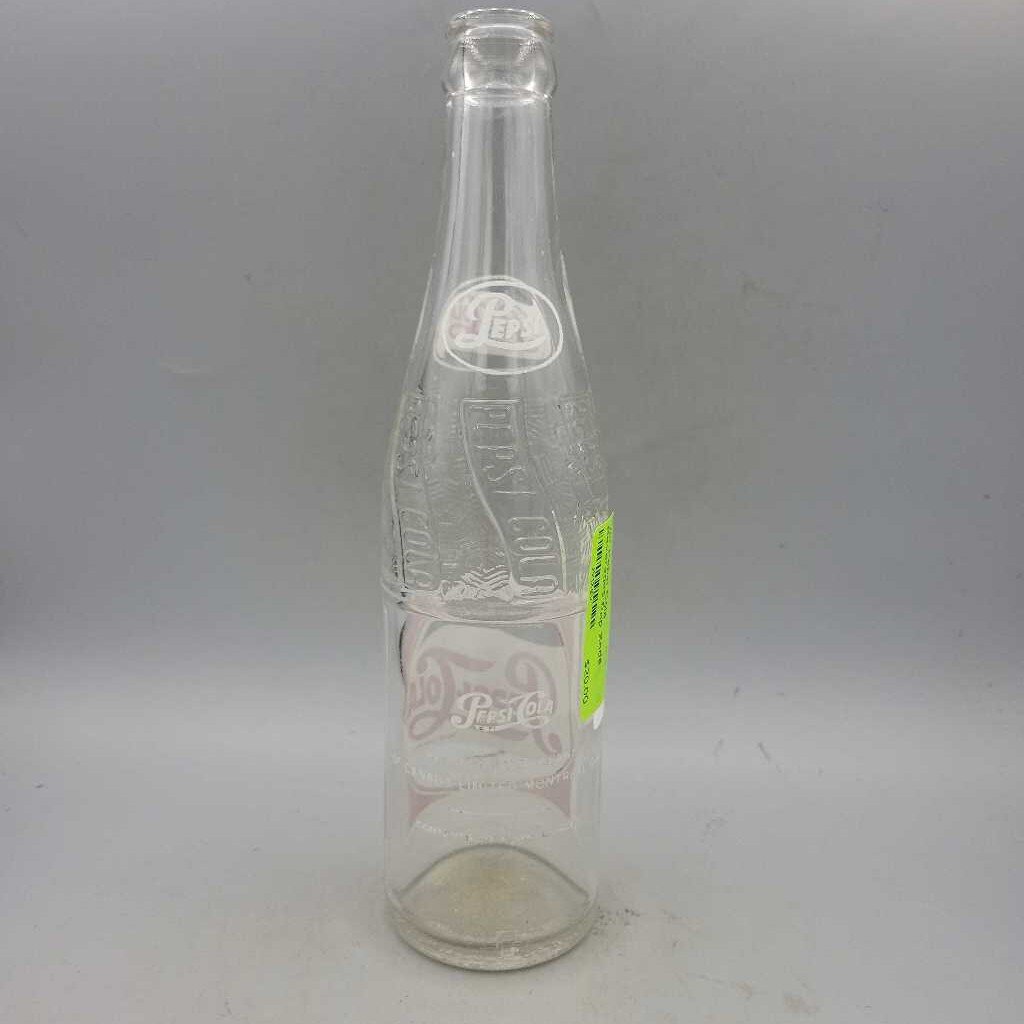 Pepsi Cola Beverages Pop Soda Bottle (JEF)