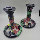 Royal Stanley Jacobean Ware Candlesticks (PR) (YVO) (311)