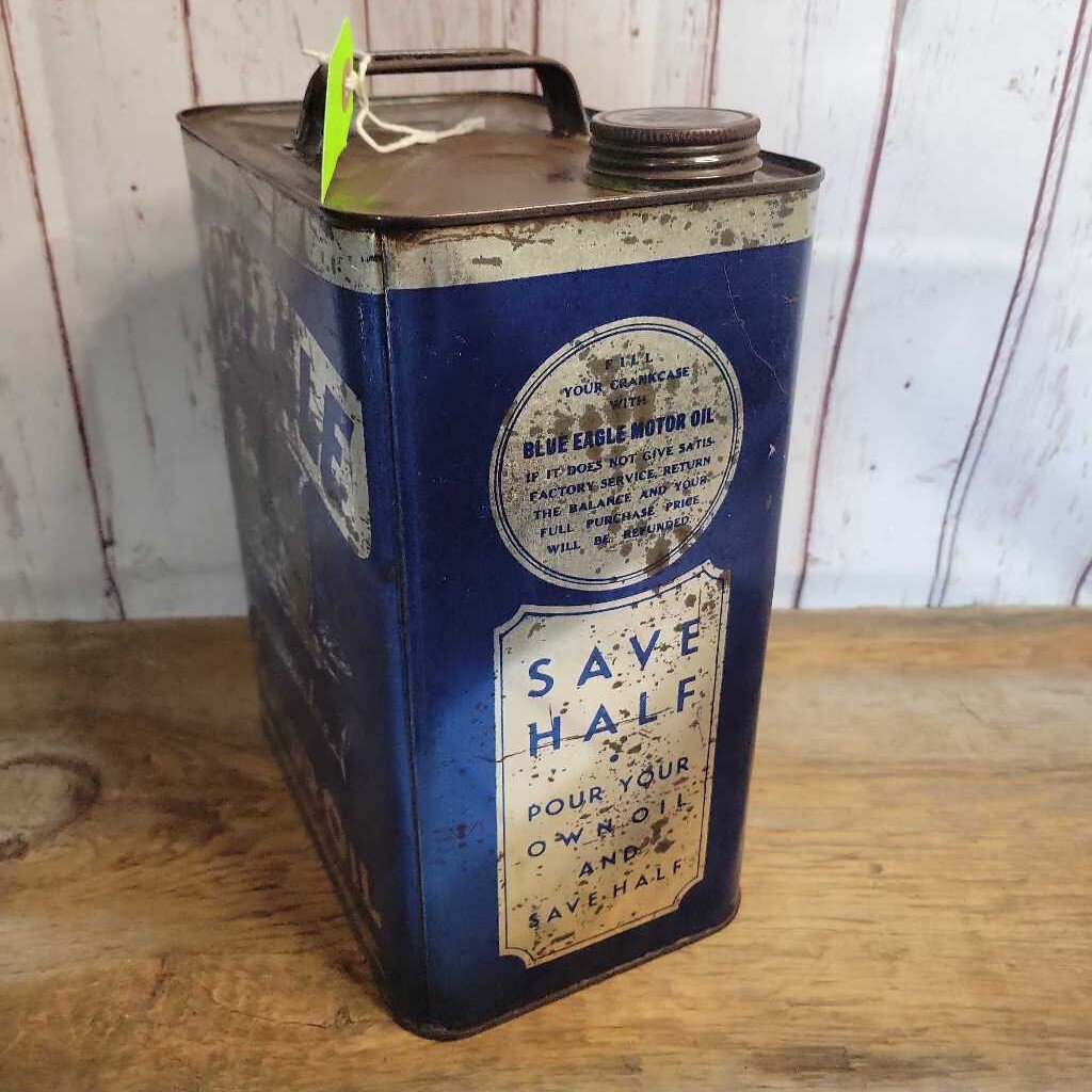 Blue Eagle Oil Can (JAS)