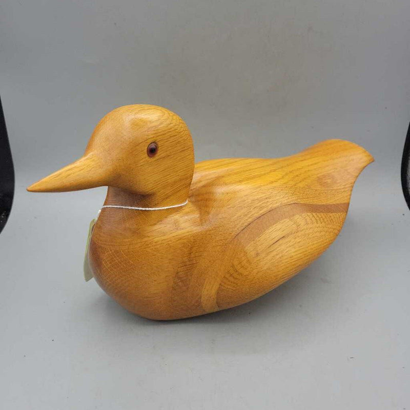 Hand Crafted Oak Duck Decoy (RHA)