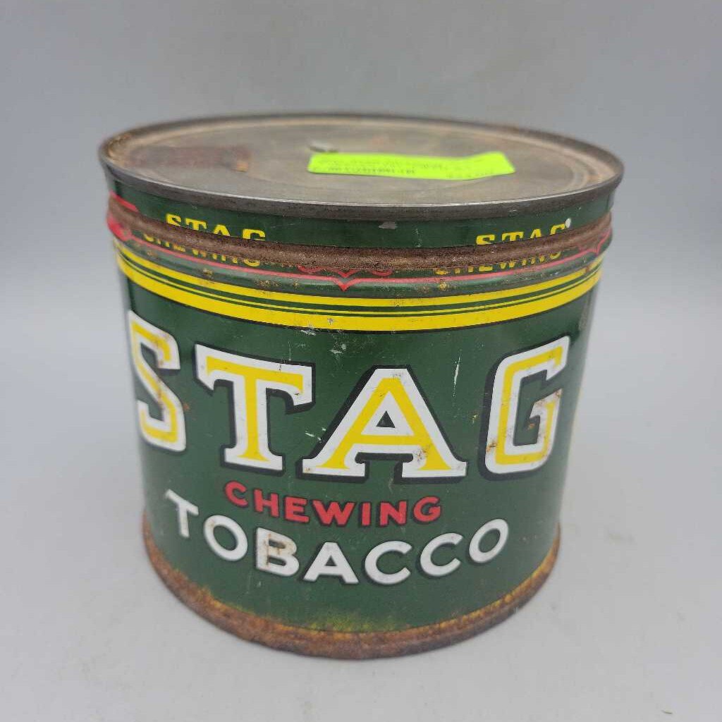 Stag Chewing Tobacco Tin (JFH)