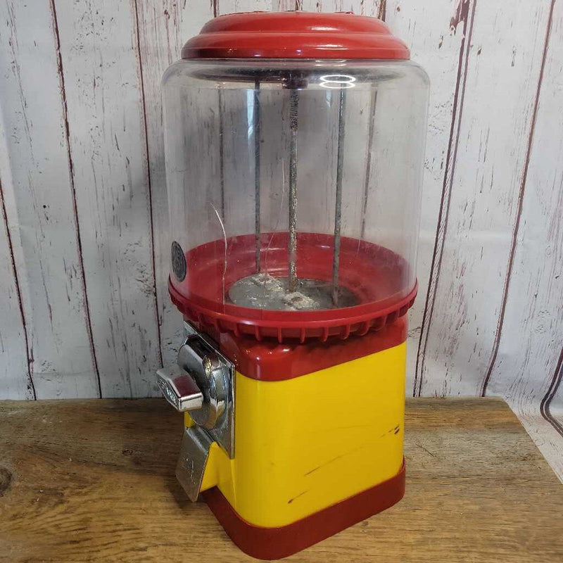 Beaver plastic Gumball Candy Machine No Key (JFH)