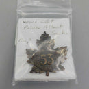 53 C.E.F. Prince albert Saskatchewan WW1 Badge (JL)