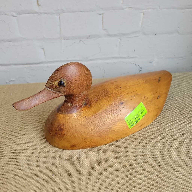 Wooden Duck Decoy (