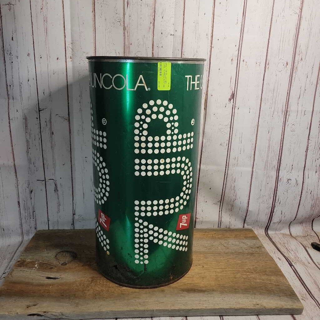 7 UP Trash Can (JAS)