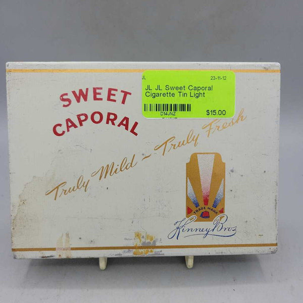 JL Sweet Caporal Cigarette Tin