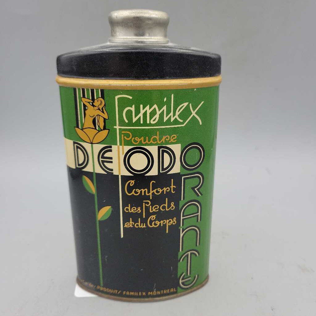 Familex Body Powder Tin Can (Jef)