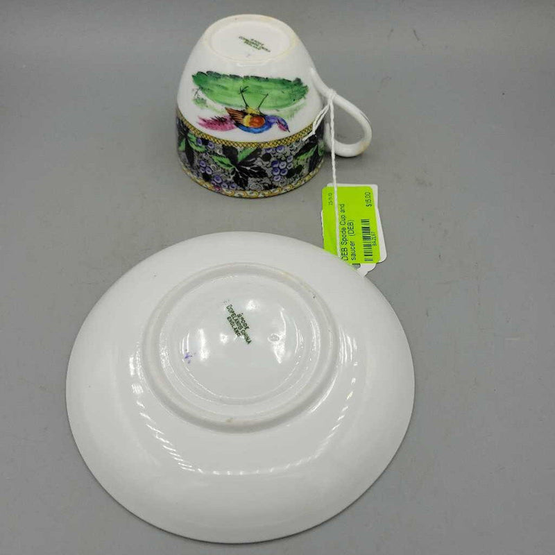 Spode Cup and saucer (DEB)