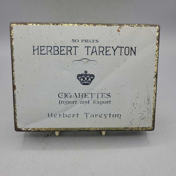 Herbert Tareyton Cigarette tin Flat 50 (JL) Herbert Tareyton Cigarette tin Flat 50 (JL)