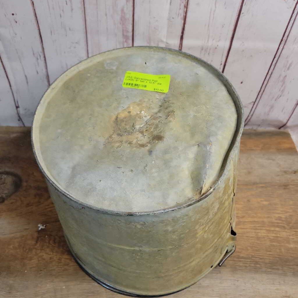 Galvanized Pail (JAS)