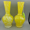 Pair of Art glass vases (DEB)
