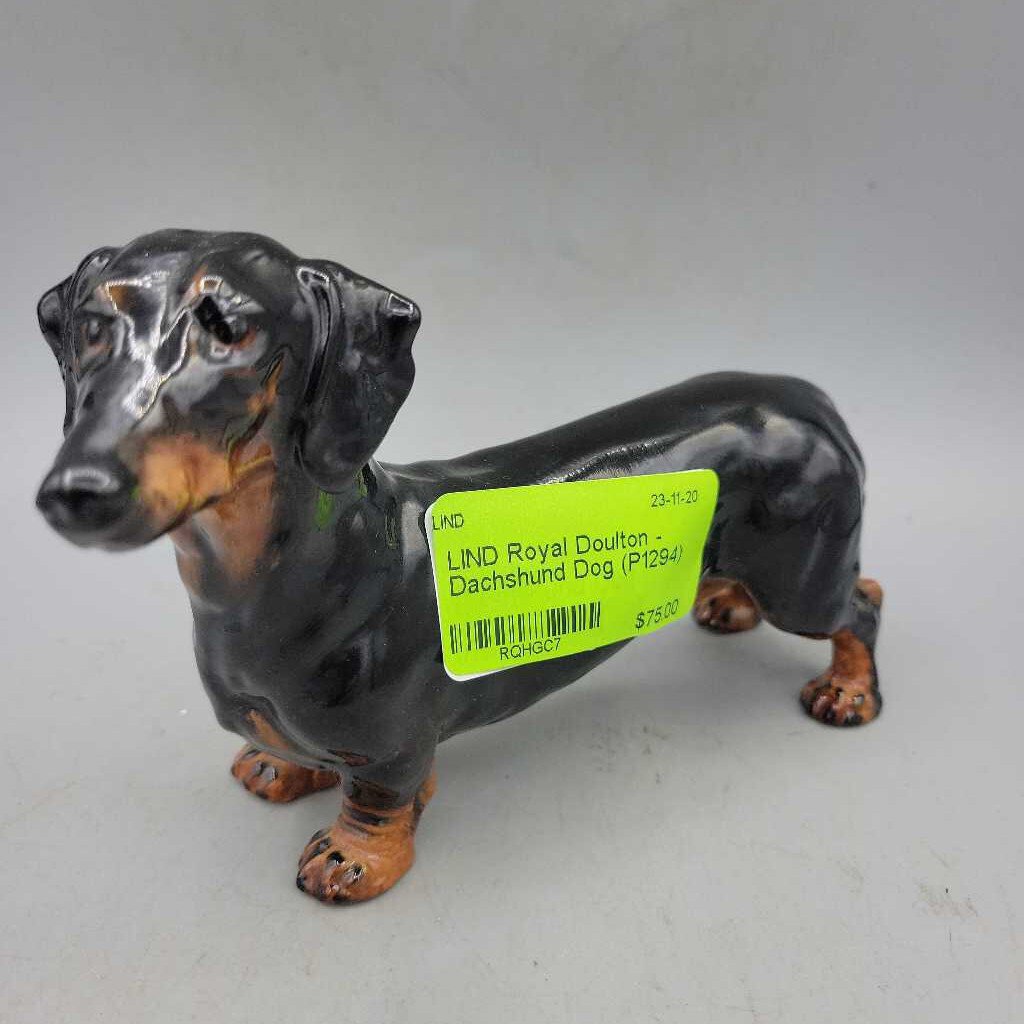 Royal Doulton - Dachshund Dog (P1294)