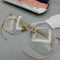 10K gold frame glasses (P1298) (LIND)