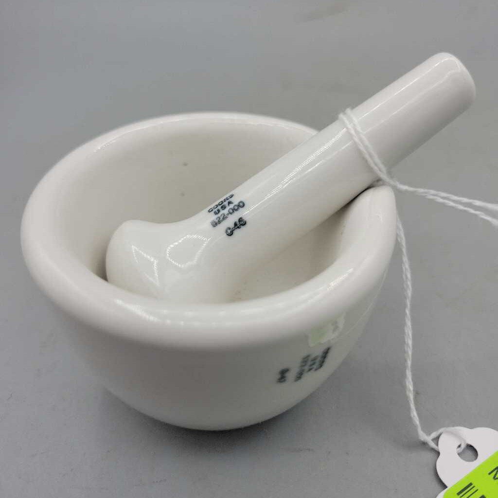 Vintage Porcelain Mortar & Pestle (BS)