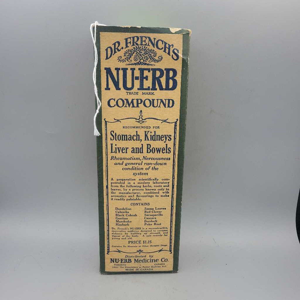 Dr. French's NU-ERB Compound Rare 2110